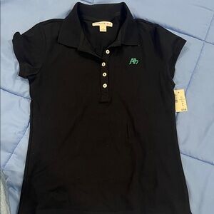 Aeropostale Classic Black Polo